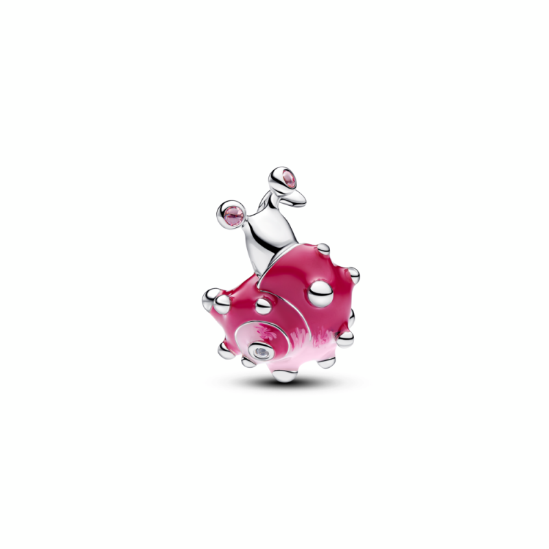 Charm Pandora plata Caracol Rosa 794553C01