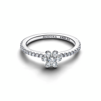 Anillo Pandora plata Flor Brillante 194499C01
