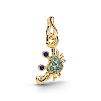 Charm Pandora Colgante Dorado Cangrejo 764684C01