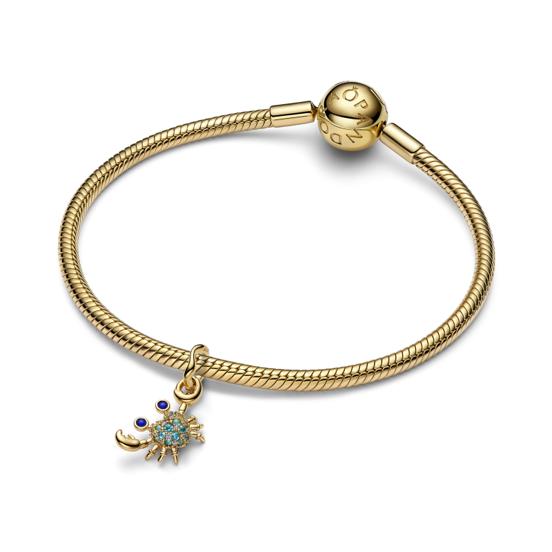Charm Pandora Colgante Dorado Cangrejo 764684C01