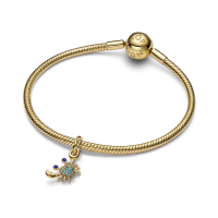 Charm Pandora Colgante Dorado Cangrejo 764684C01