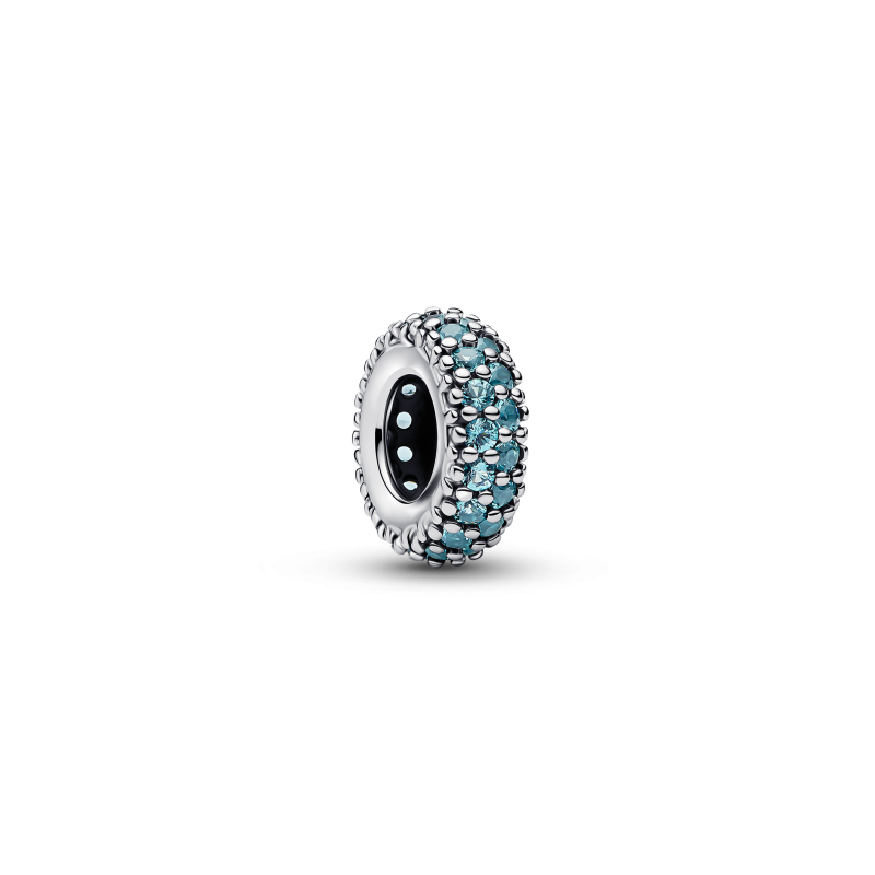 Charm Pandora Separador plata Gemas Azul Hielo 791359C01