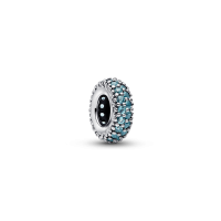 Charm Pandora Separador plata Gemas Azul Hielo 791359C01