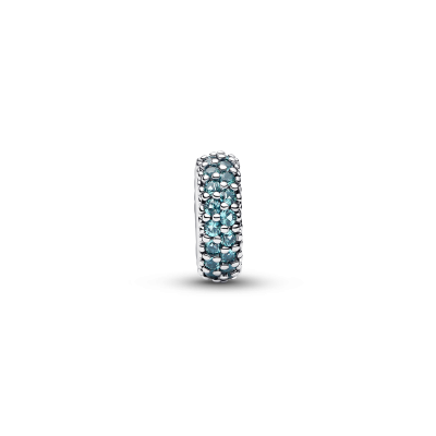 Charm Pandora Separador plata Gemas Azul Hielo 791359C01 2
