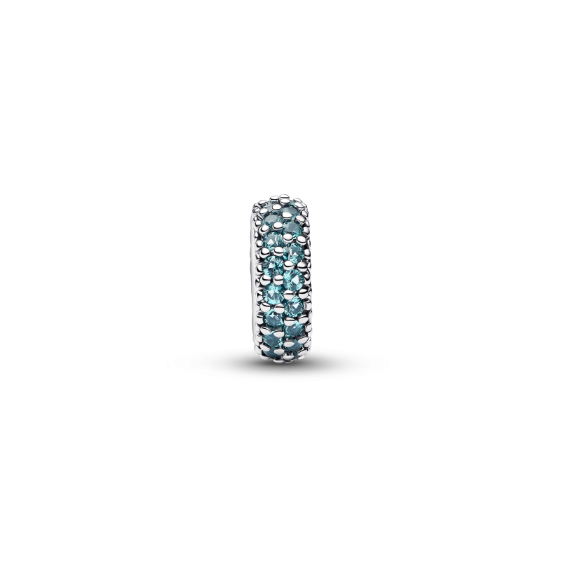 Charm Pandora Separador plata Gemas Azul Hielo 791359C01