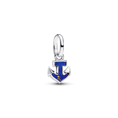 Charm Pandora Me Colgante Plata Ancla Azul 794610C01