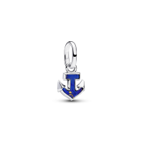 Charm Pandora Me Colgante Plata Ancla Azul 794610C01