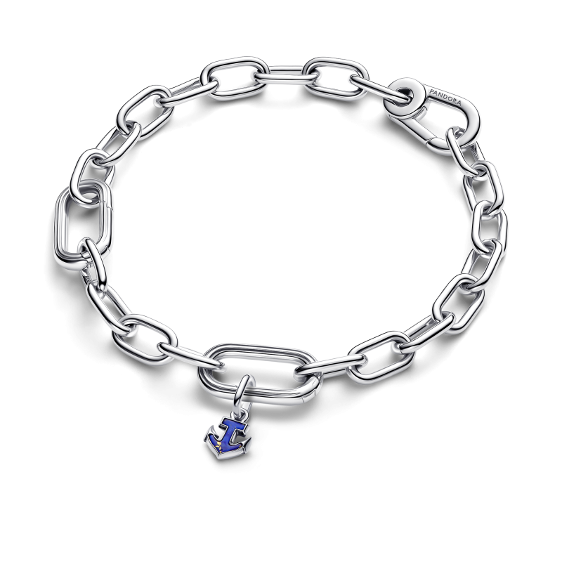 Charm Pandora Me Colgante Plata Ancla Azul 794610C01