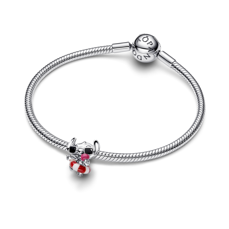 Charm Pandora plata Stitch Verano Divertido Disney 794642C01