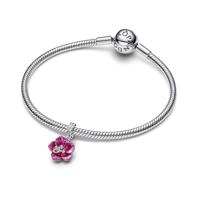 Charm Pandora Colgante plata Flor de Hibisco 794698C01