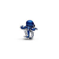 Charm  Pandora en plata de ley Pulpo Azul 794706C01