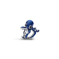 Charm  Pandora en plata de ley Pulpo Azul 794706C01
