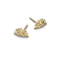 Pendientes Pandora Dorado Sol Celestial Brillante 264627C01
