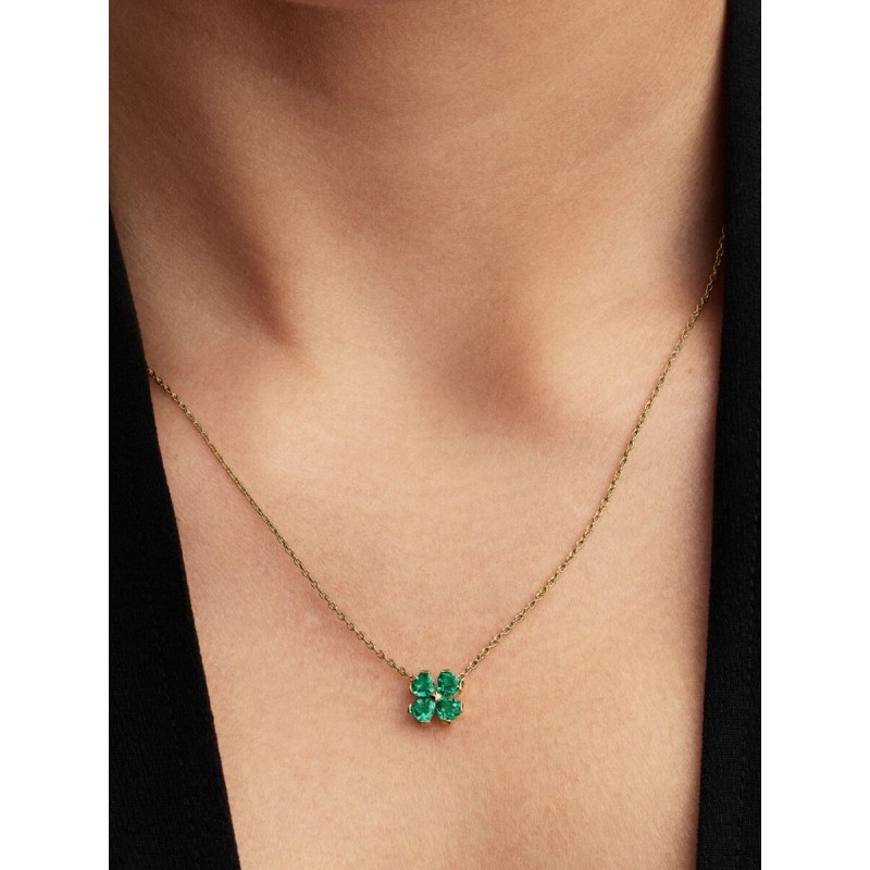 Collar Pandora Trébol de la Suerte 364502C01