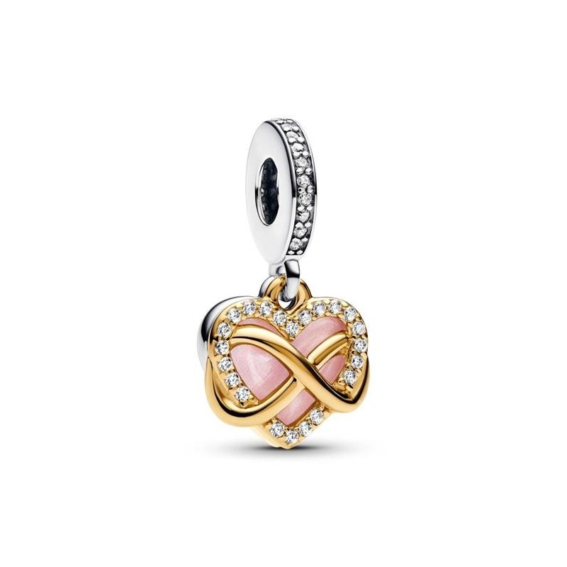 Charm Pandora Colgante Corazón Infinito Brillante 768878C01