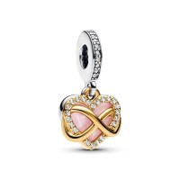 Charm Pandora Colgante Corazón Infinito Brillante 768878C01