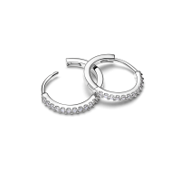 Pendientes Pandora aro Mini plata Brillante 294649C01