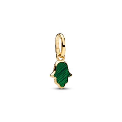 Charm Pandora Colgante Mini Mano de Fátima Verde 764612C01