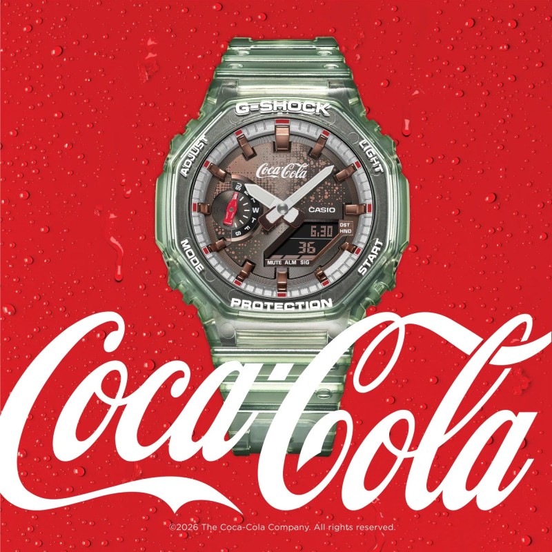 Reloj G-Shock " Coca-Cola" GA-2100CC-3AER