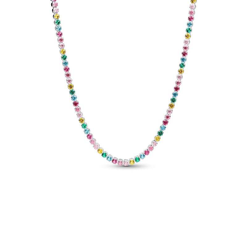 Collar Pandora Tenis Arcoíris  Multicolor 394648C01