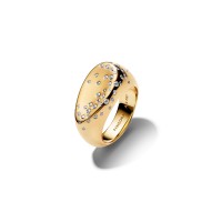 Anillo Pandora Sello Óvalo Abovedado Gemas 164671C01
