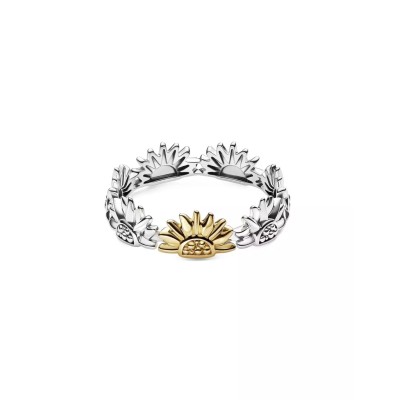 Anillo Pandora Girasol 2 Tonos 164702C00 2