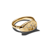 Anillo Pandora Sello Óvalo Mediano Gemas 164707C01