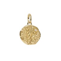 Charm Pandora Medallón Trigo Dorado 764804C01