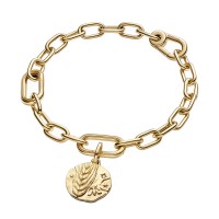 Charm Pandora Medallón Trigo Dorado 764804C01