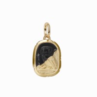 Charm Pandora Medallón Búho Dorado 764805C01
