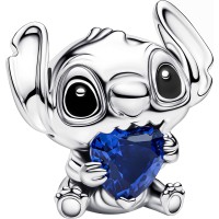 Charm Pandora plata Stitch Corazón Azul Disney 794731C01