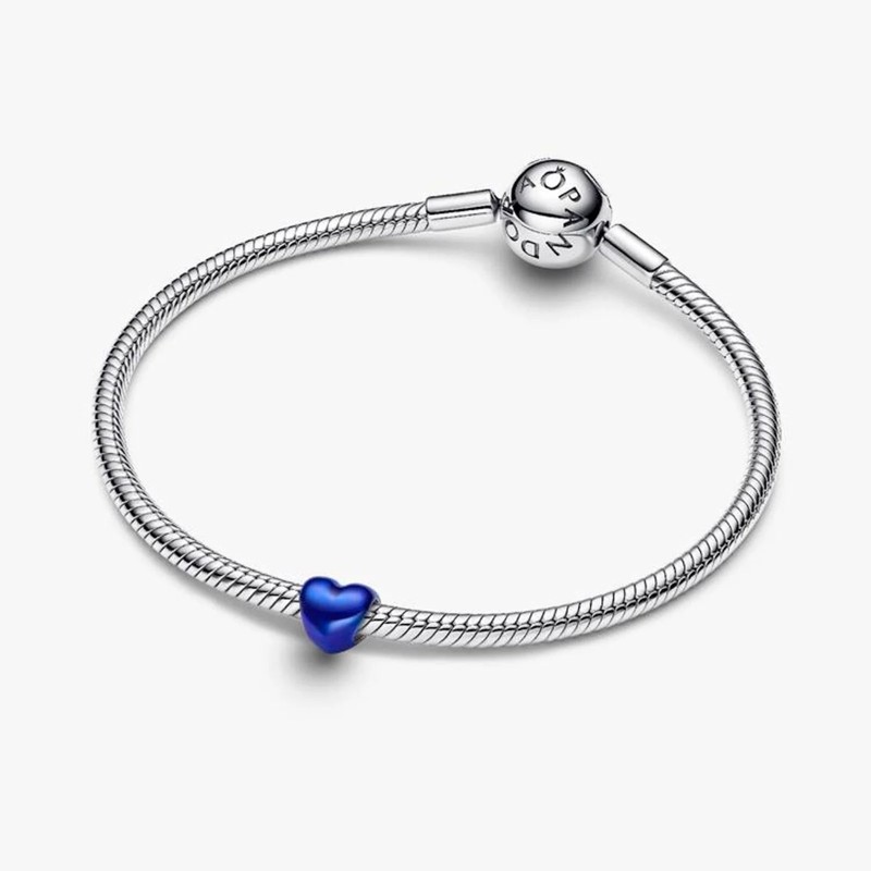 Charm Pandora Mini plata Corazón Azul 794785C02