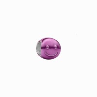 Charm Pandora Mini plata Cara Feliz Rosa 794815C01