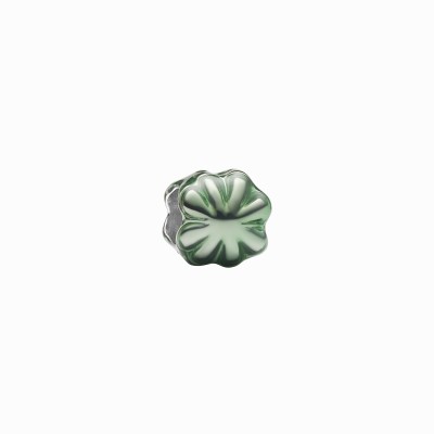 Charm Pandora Mini plata Trébol Verde esmalte verde 794817C01