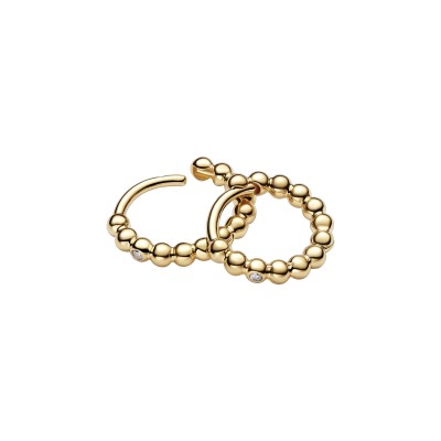 Pendientes Pandora Aro Dorado Abrazo 264823C01 2