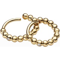 Pendientes Pandora Aro Dorado Abrazo 264823C01