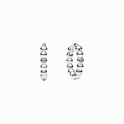 Pendientes Pandora de Aro en plata de ley Abrazo Cuentas 294823C01