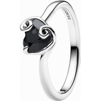 Anillo Pandora plata Corazón Negro Sally de Pesadilla antes de Navidad Disney 194733C01