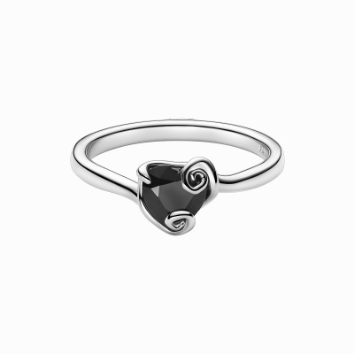 Anillo Pandora plata Corazón Negro Sally de Pesadilla antes de Navidad Disney 194733C01 2