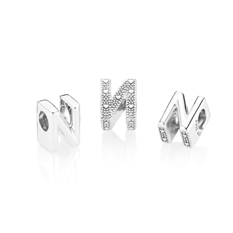 Charm Pandora Letra N  797468
