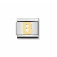 Link Classic Composable Nomination, Letra B acero/oro 030101 02