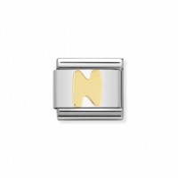 Link Classic Letra N acero/oro 030101 14