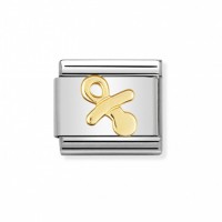 Link Nomination Colección vida diaria Chupete Acero y Oro 030109 07
