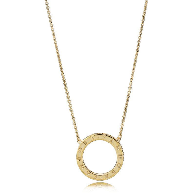 Collar Shine Corazones de Pandora 367121CZ