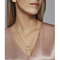 Collar Shine Corazones de Pandora 367121CZ