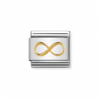 Link Acero y Oro Infinito 030162 41