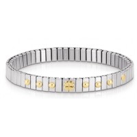 Pulsera Nomination XTE Acero y Oro Trebol 042001 004