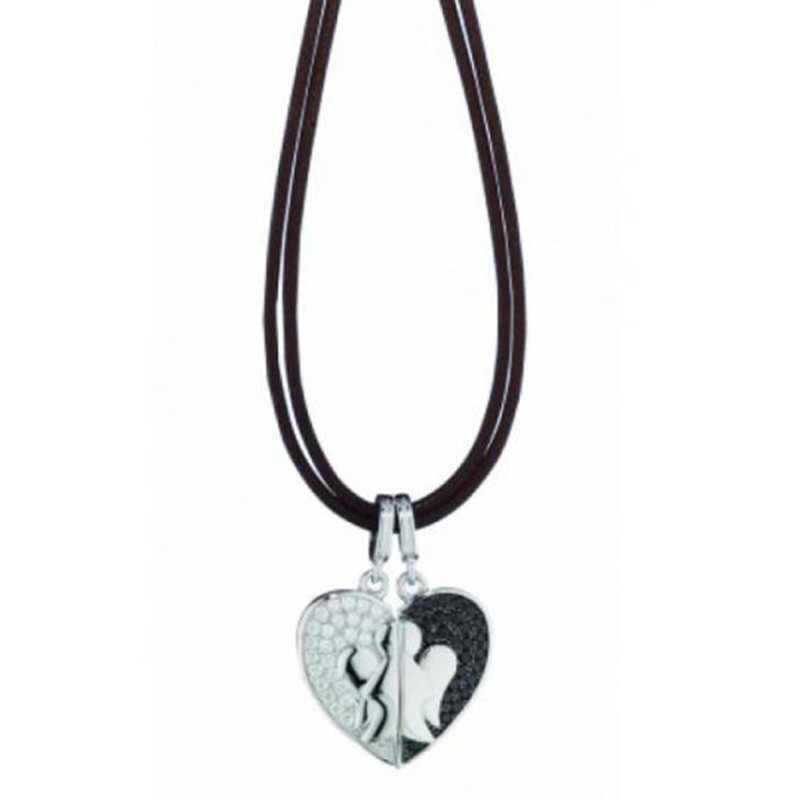 Colgante Corazón Compartido GIA124