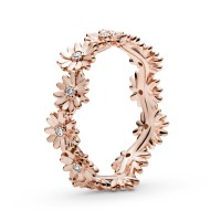 Anillo Rosé Corona de Margaritas Brillantes 188799C01 | Joyería River