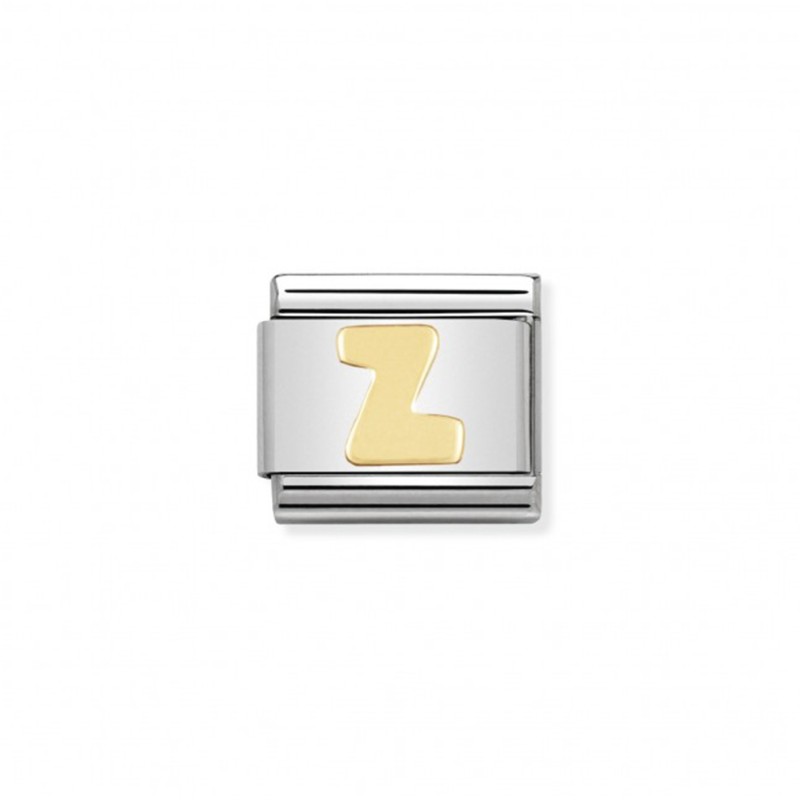 Link Classic Letra Z acero y oro 030101 26 | Joyería River